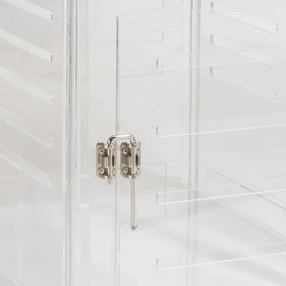 Acrylic Large Size Dog Crate Furniture