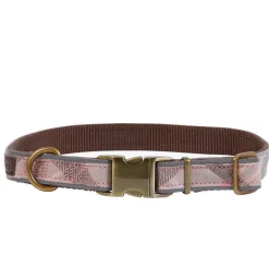 Barbour Reflective Tartan Dog Collar