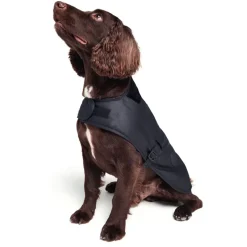 Barbour Waxed Dog Coat - Black