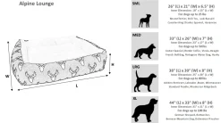 Bowsers Alpine Dog Bed For Christmas