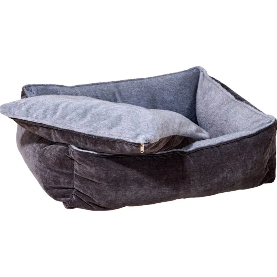 Bowsers B-Lounge cashmere fur dog bed