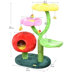Catry Gumdrop Cute Cat Tree Whimsical