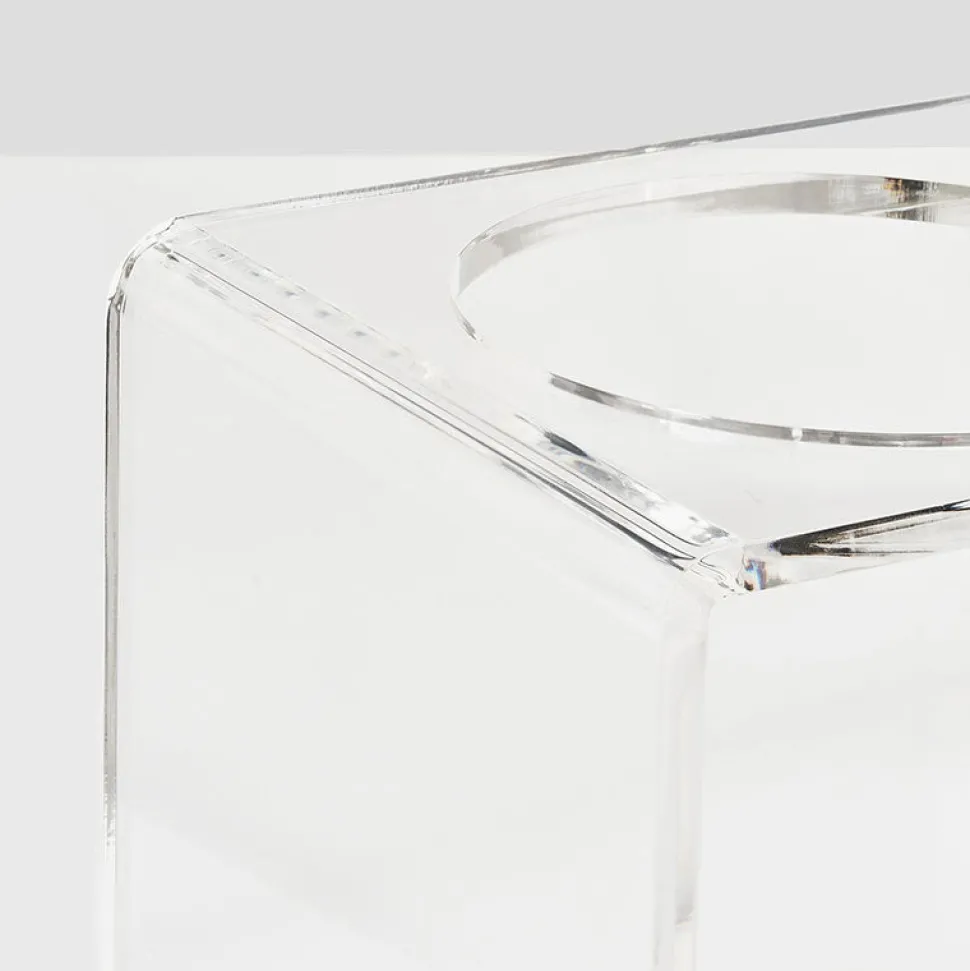 Elevated Dog Feeder For Large Dogs With Acrylic Stand