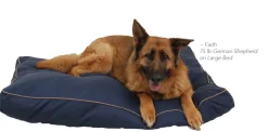 Faux Gusset Jamison Waterproof Outdoor Patio Dog Bed