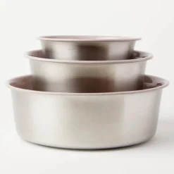Hiddin ceramic slow feeder dog bowls with acrylic stand