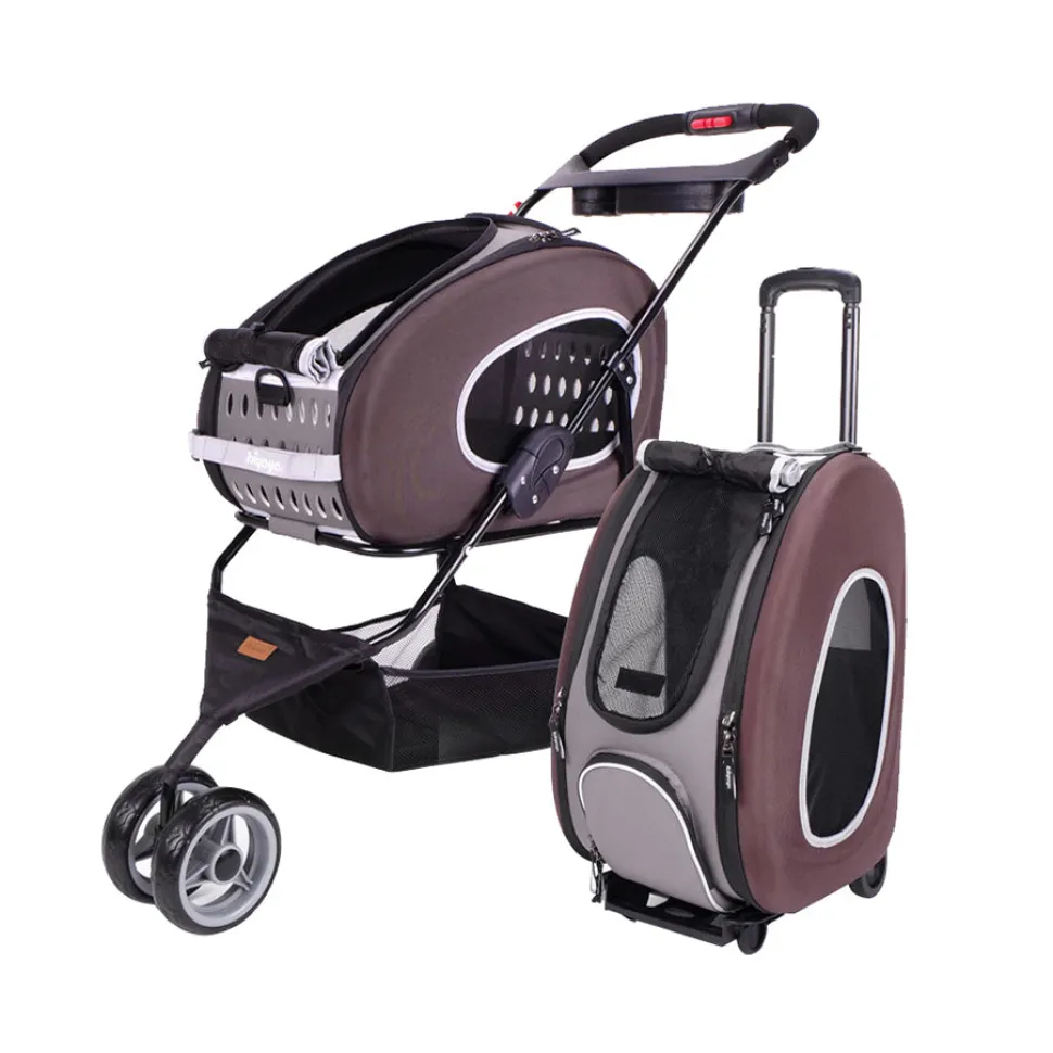 Ibiyaya Eva Convertible Pet Stroller For Cats & Dogs