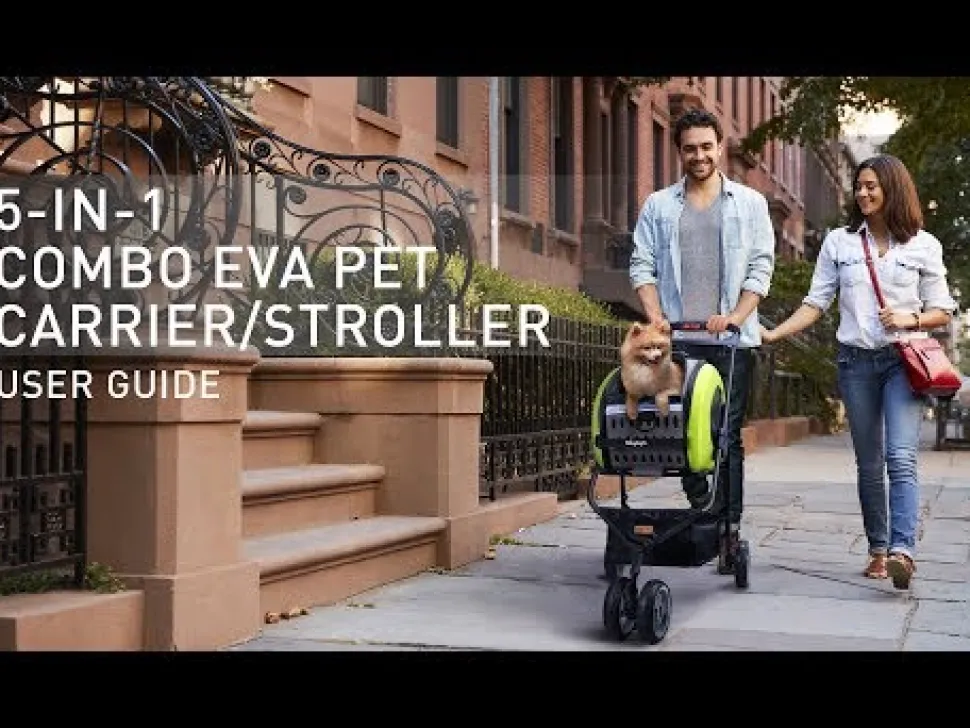 Ibiyaya Eva Convertible Pet Stroller For Cats & Dogs