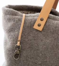 Inge Recycled Wool Small Dog Purse For Winter
