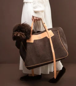 Margaret Organic Cotton Dog Carrier Purse