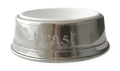 Match Pewter Italian Pet Bowl