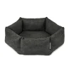 MiaCara Calma Cat Bed Hexagon - Dark Grey