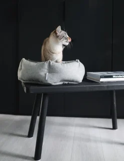 MiaCara Calma Cat Bed Hexagon - Light Grey