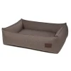 Miacara nube box dog bed with durable premium Italian fabric