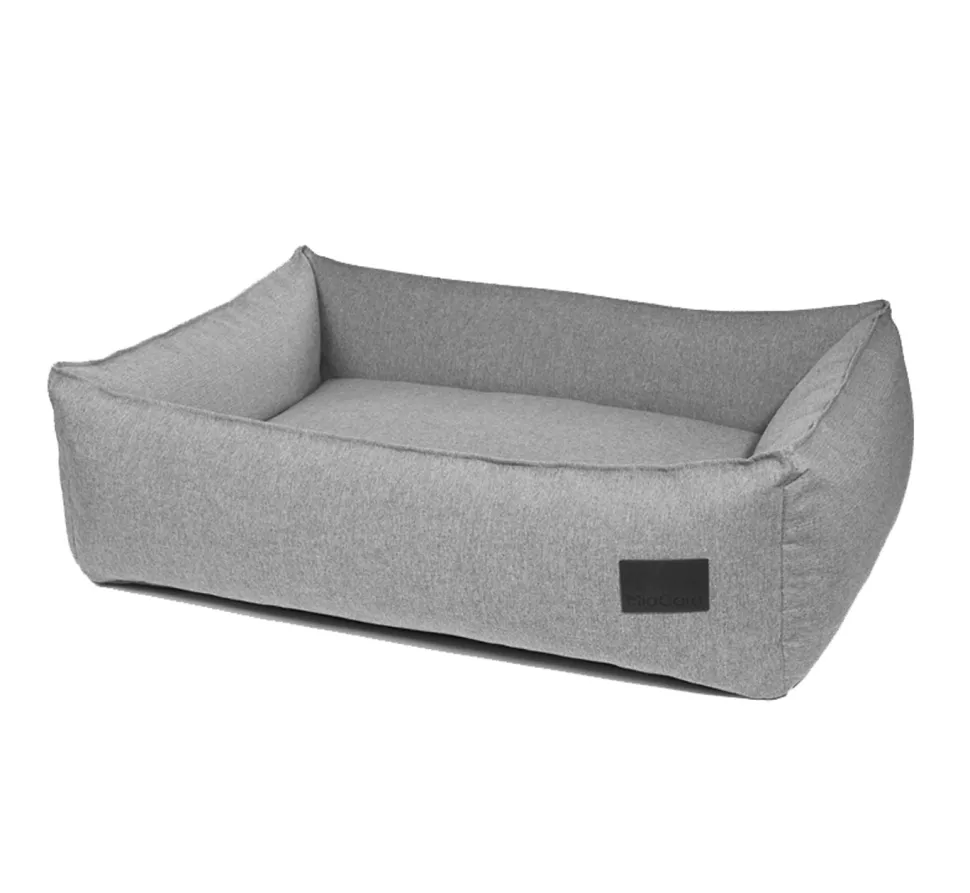 Miacara nube box dog bed with durable premium Italian fabric