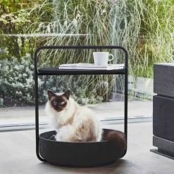 Miacara Tavolina Side & End Table Cat Bed