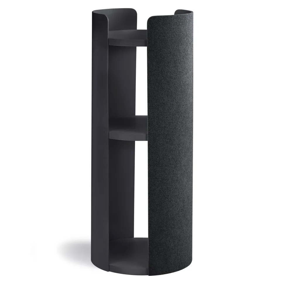 Modern Torre Cat Scratching Post With Cushion - Black