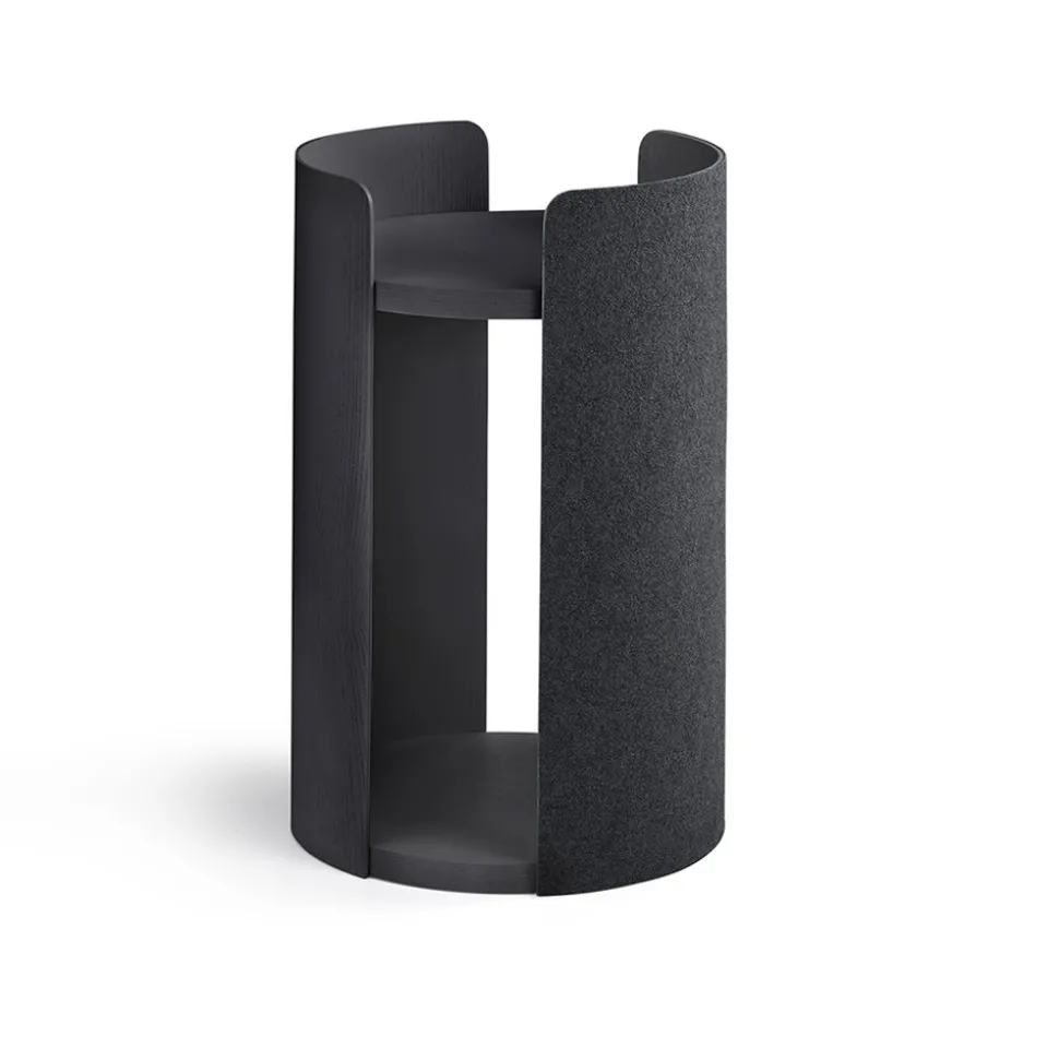Modern Torre Cat Scratching Post With Cushion - Black