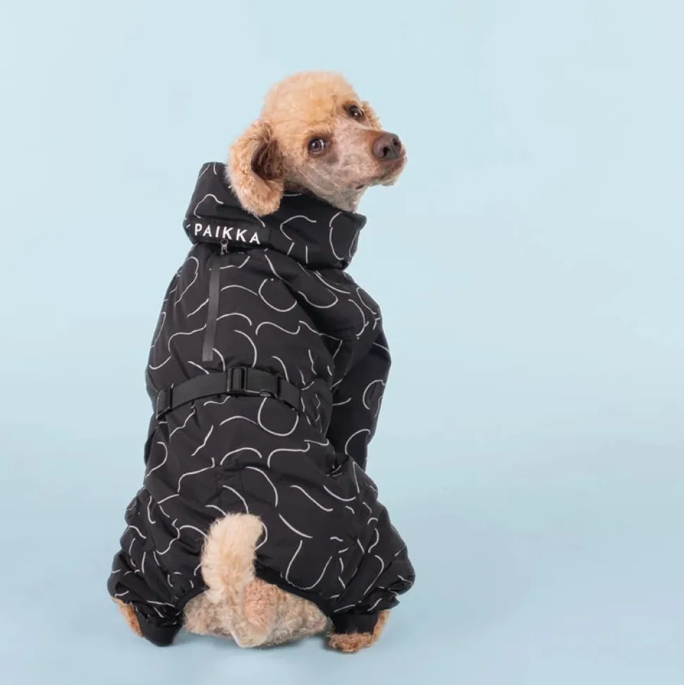 Paikka Dog Winter Suit Black