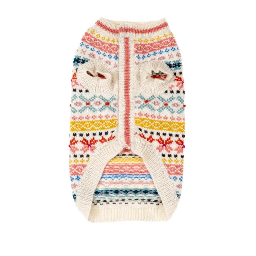 Parker Wool Dog Sweater Vintage Design