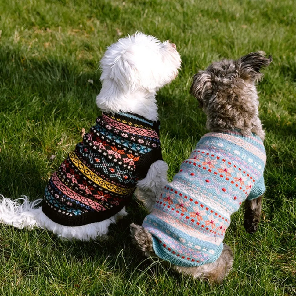 Parker Wool Dog Sweater Vintage Design
