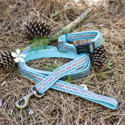 Pendleton Diamond River Turquoise Classics Dog Collar