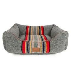 Pendleton Vintage Camp Heather Green Kuddler Bed For Cats & Dogs