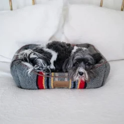 Pendleton Vintage Camp Heather Green Kuddler Bed For Cats & Dogs