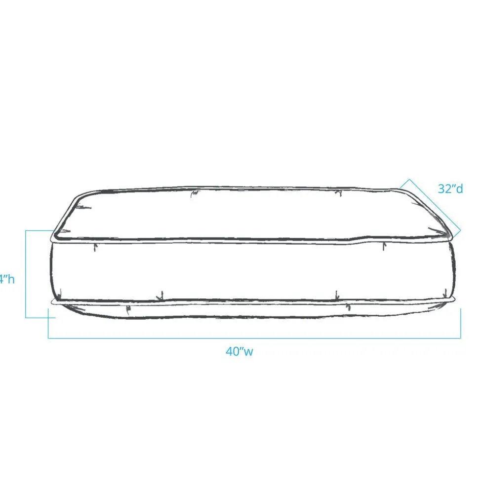 Protector Pad Quilted Orthopedic Jamison
