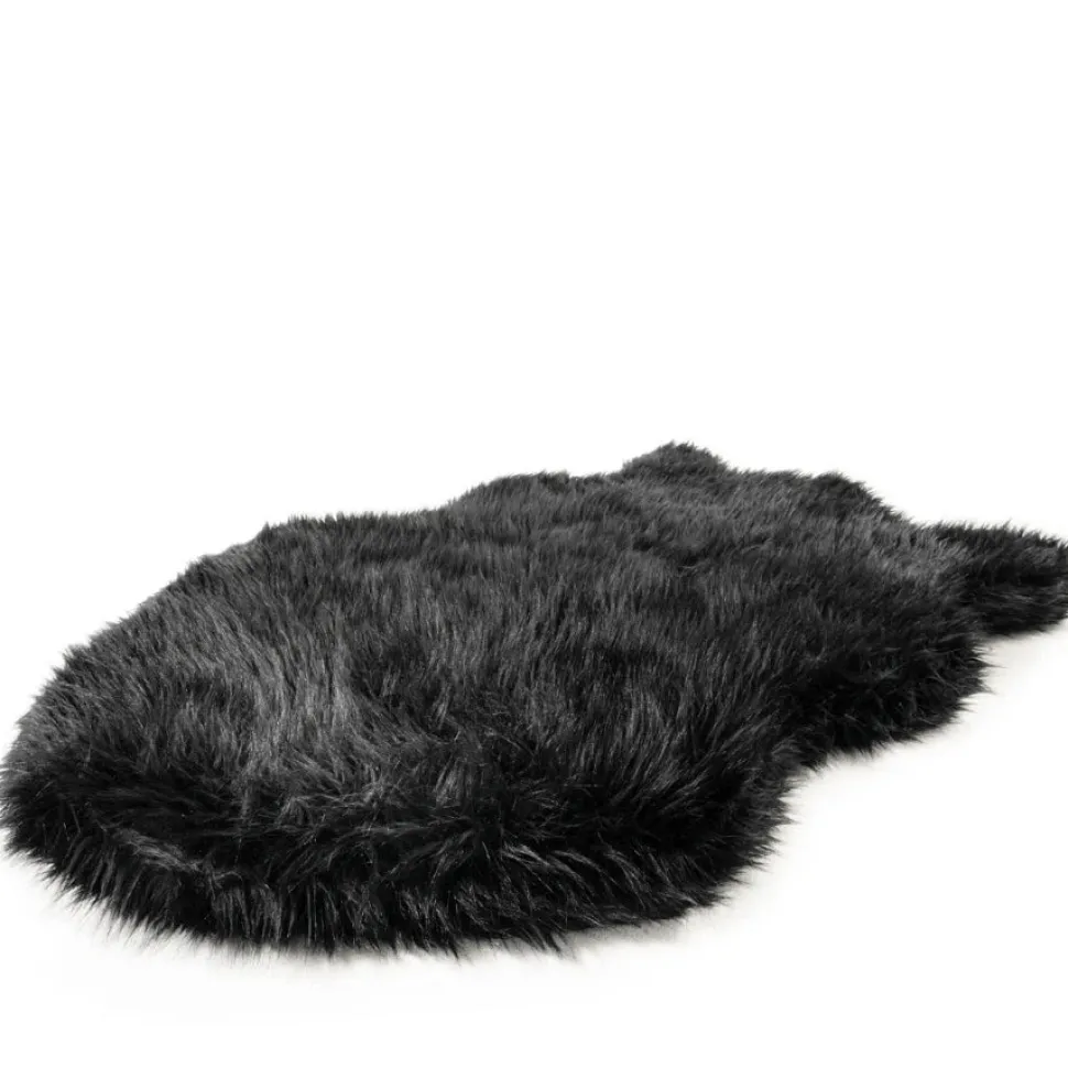 PupRug Faux Fur Orthopedic Dog Bed For Large To XL Dogs