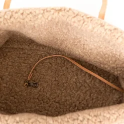 Small Dog Carrier Annie Boucle Wool Everyday Bag