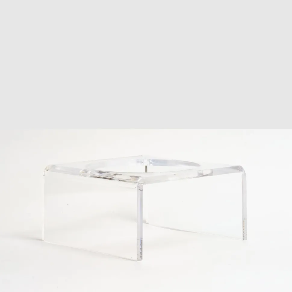 Stainless Steel Elevated Dog Bowl with Stand